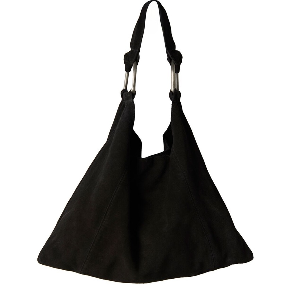 NWOT Bobbi Slouch Suede Tote Free People - Picture 2 of 5